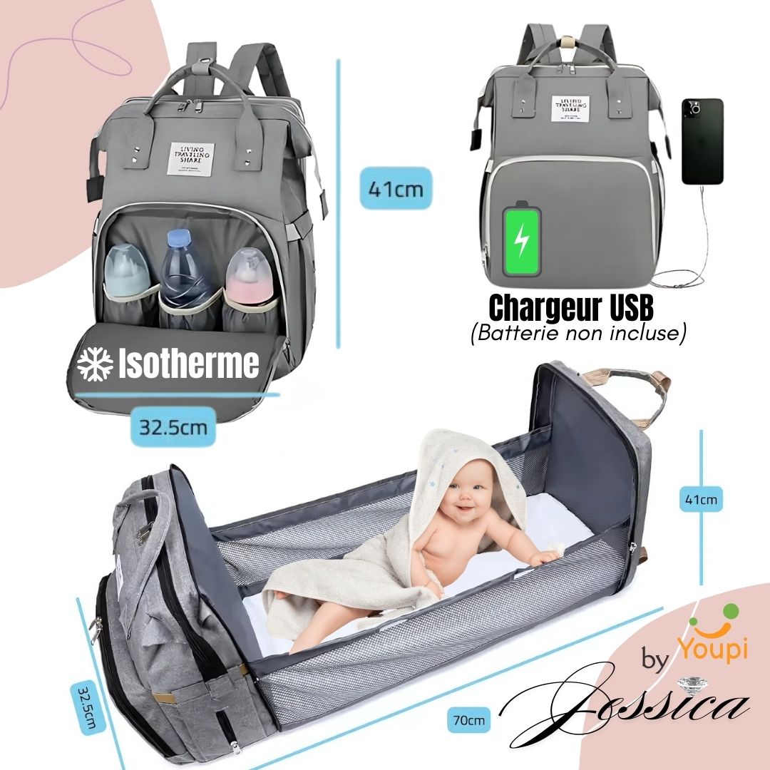 Sac Bébé N'Go 👜 Le Sac à langer Multifonctions ! 👶