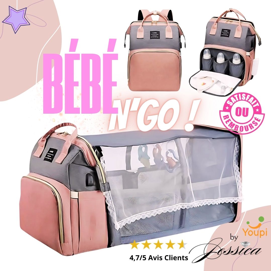 Sac Bébé N'Go 👜 Le Sac à langer Multifonctions ! 👶
